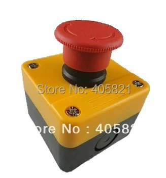 

Emergency stop push button switch 1NC, turn to release