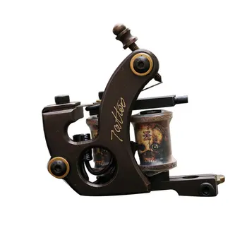 

Pure Copper Wraps Tattoo Machine Shader Professional Copper Cut Tattoo Machine Tattoo Equipment Tools