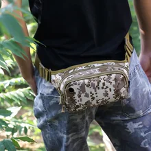 Небольшие карманы военные камуфляжные карманы Повседневная поясная сумка