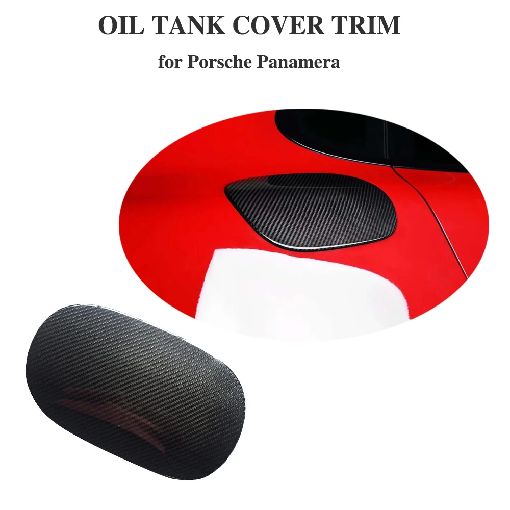 Cubierta del tanque de combustible para Porsche Panamera 971 fibra de carbono 2017 accesorios de automóvil 2018 para piezas de exterior modificadas para coche
