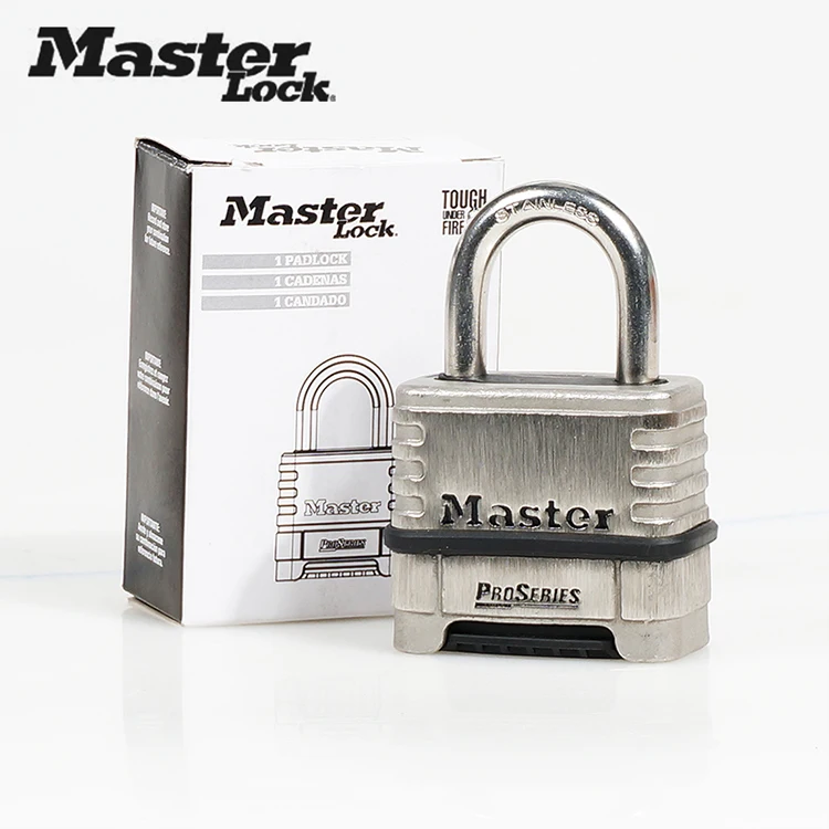 Master Lock Wide Laminated Steel Warded Padlock Anti-theft,Waterproof,No gallbladder layer home padlock dormitory outdoor lock (4)