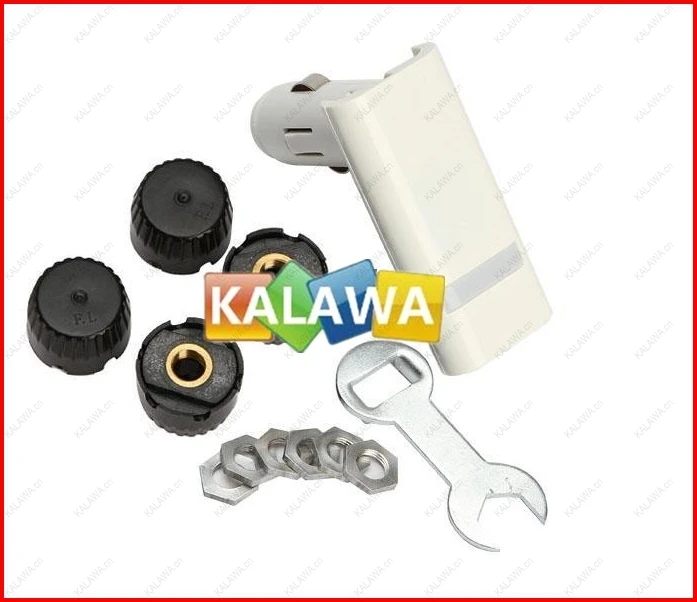 

one set TPMS Tire Pressure Monitoring System with 4 Built-out sensors + Cigarette Lighter Display CC-06 GGG  FREESHIPPING