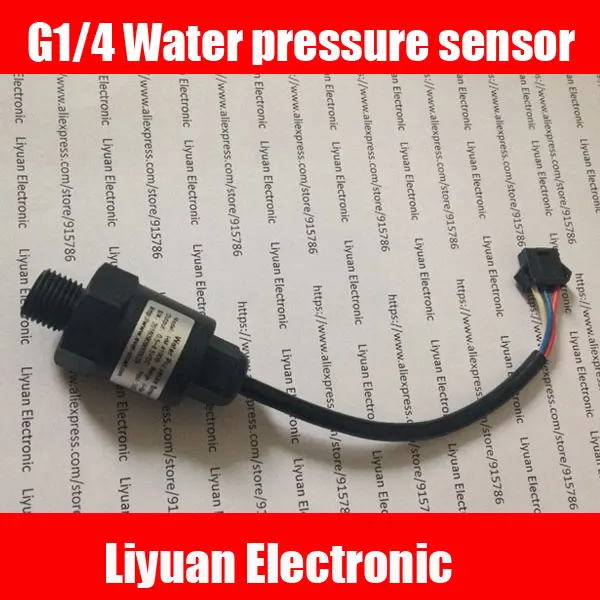 1pcs G1/4 Water pressure sensor/0.4mpa Air pressure sensor/0.5 4.5v