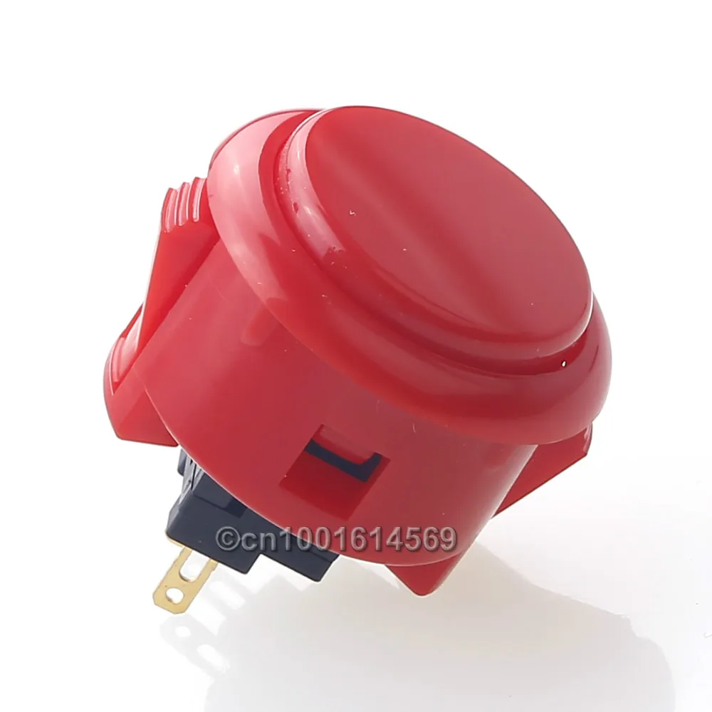 Аркады DIY наборы частей 10 шт. Sanwa оригинальный OBSF 30 Аркада Кнопка JAMMA игровой