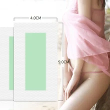 60 шт = 30 листов с обеих сторон, новинка, нетканые полоски для удаления волос, эпилятор, восковая полоска, бумажная прокладка, пластырь для депиляции лица/ног/подмышек