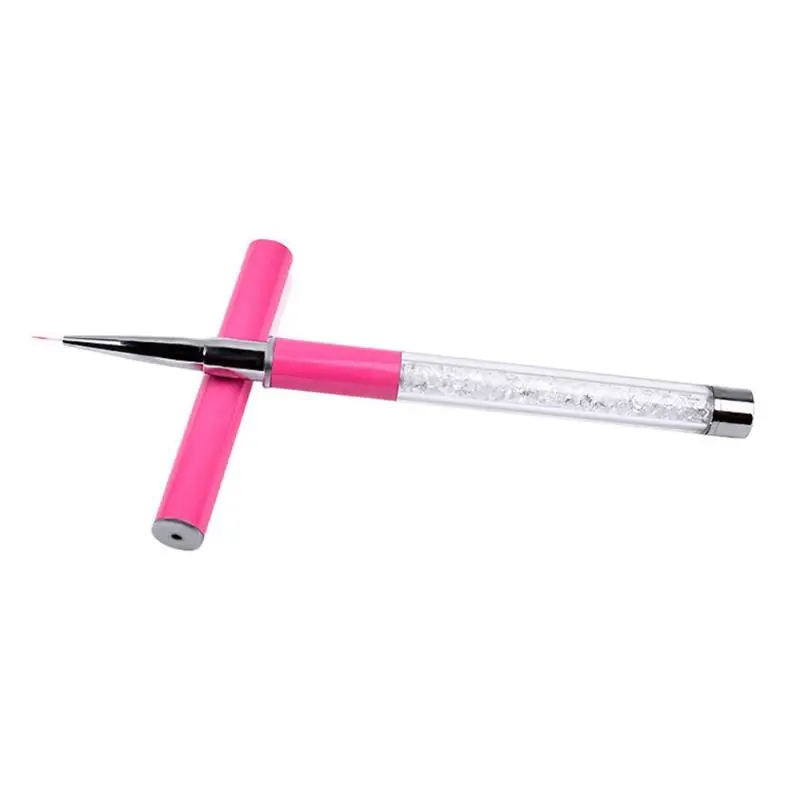 

1pc Nail Art Design Dotting Painting Nail Drawing Rhinestone Line Pen Brush Nail Accessory Tool