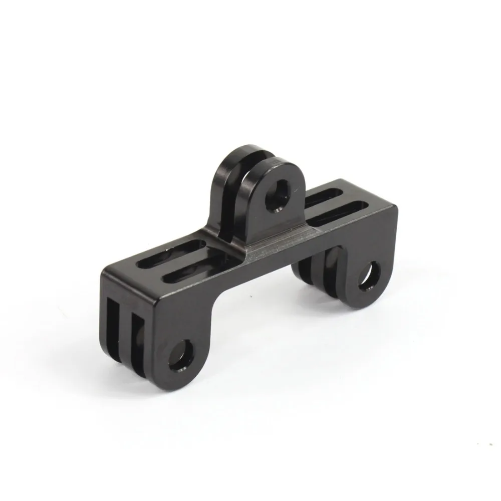 

New Double Dual Bracket Tripod Holder Handle Mount Adapter for Gopro Hero 4 / 3+ / 3 SJ4000 Xiaomi Yi F19224