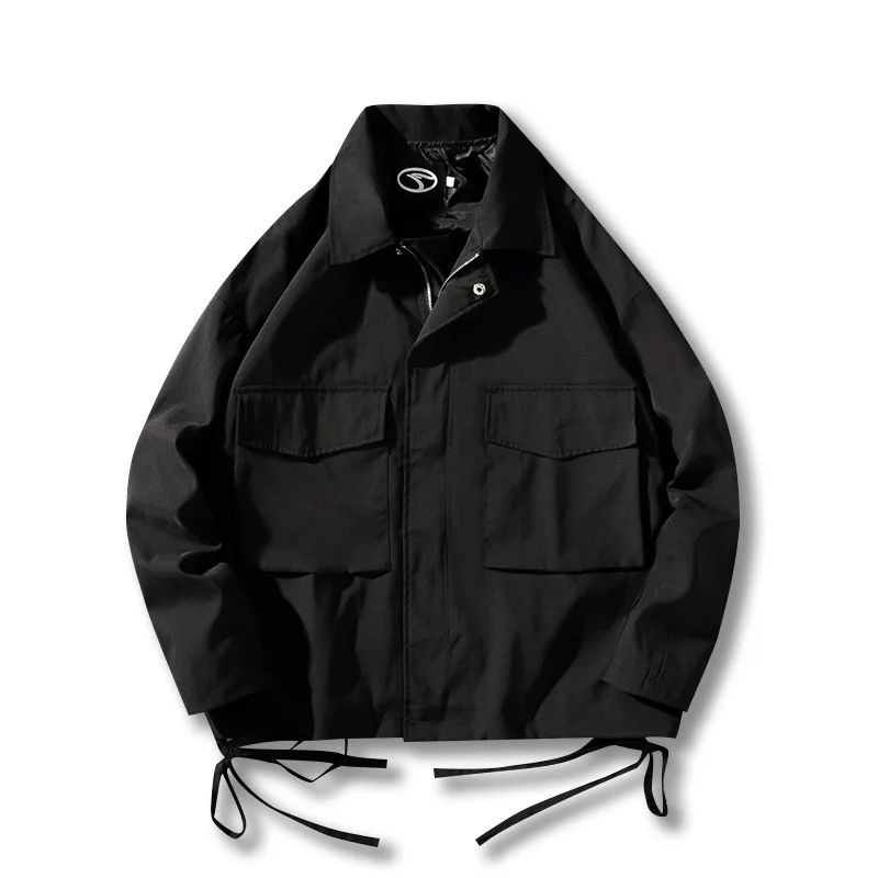 Плюс размеры для мужчин куртки осень мальчик хлопковая куртка в стиле сафари мужской Весенняя верхняя одежда 100% хлопок 3XL 4XL 5XL