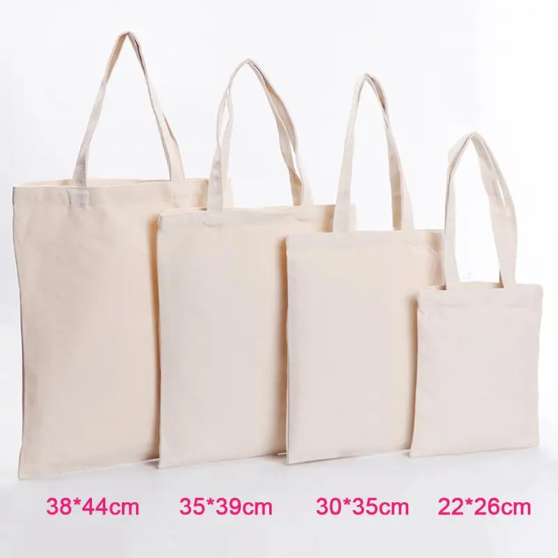 

1pc Reusable Canvas Shopping Bag Large Capacity Supermarket Grocery Storage Eco Friendly Tote Folding Casual Shoulder Bag#2