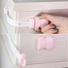 Лягушка-образный регулируемый Детский мультфильм модель Замок безопасности расширенный Многофункциональный замок шкафа для защиты ребенка