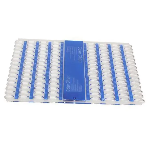 

HHFF Nail Art Tips Color Chart Display Rack Polish Palette Stand DIY Portable New