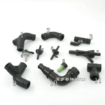 

Apply to Old Aud-i C5A6A4 Passat B5 PASSAT Bora Touran 1.8T One-way Valve for Engine Waste Gas 158133785 06A103213 058133784