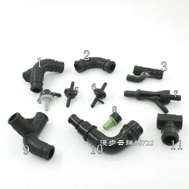 

Apply to Old Audi C5A6A4 Passat B5 PASSAT Bora Touran 1.8T One-way Valve for Engine Waste Gas 158133785 06A103213 058133784