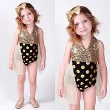 New 2016 Infant Baby Girl Clothes Polka Dot Bodysuit summer sleeveless Tulle baby Bodysuits clothing