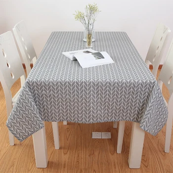 

6 Sizes Table Cloth Country Style Plaid Print Rectangle Square Table Cover Tablecloth Home Textile Home Kitchen Decoration