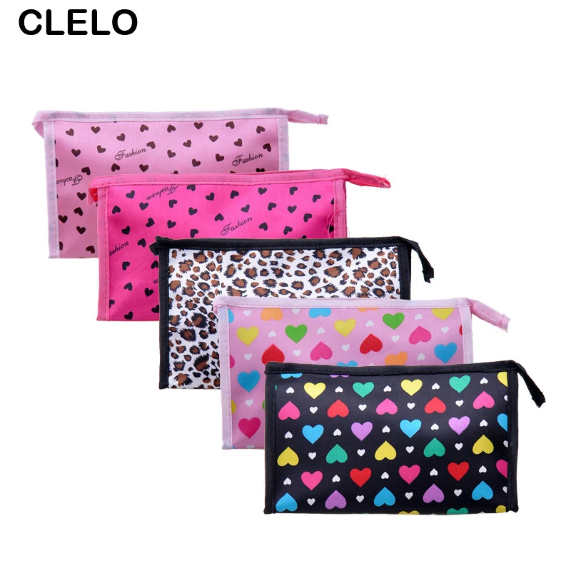 

CLELO Make Up Pouch bag Clutch Handbag Purses Case Cosmetic Bags for Travel Toiletry Cosmetics Makeup Bag Organizer