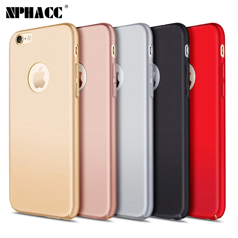 NPHACC Ultra Slim Smooth Hard PC Plastic Back Cover mobile phone Case for Samsung Galaxy S6 S6Edge S7 Edge S8 Plus Capa Fundas |