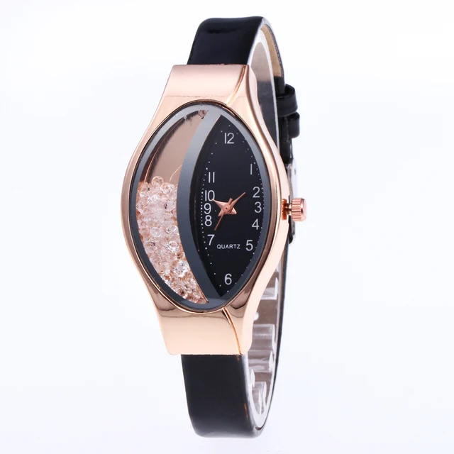 Di Marca Del Braccialetto Delle Donne Di Orologi Di Cristallo In Oro Rosa Di Cuo Di Marca Del Braccialetto Delle Donne Di Orologi Di Cristallo In Oro Rosa Di Cuo