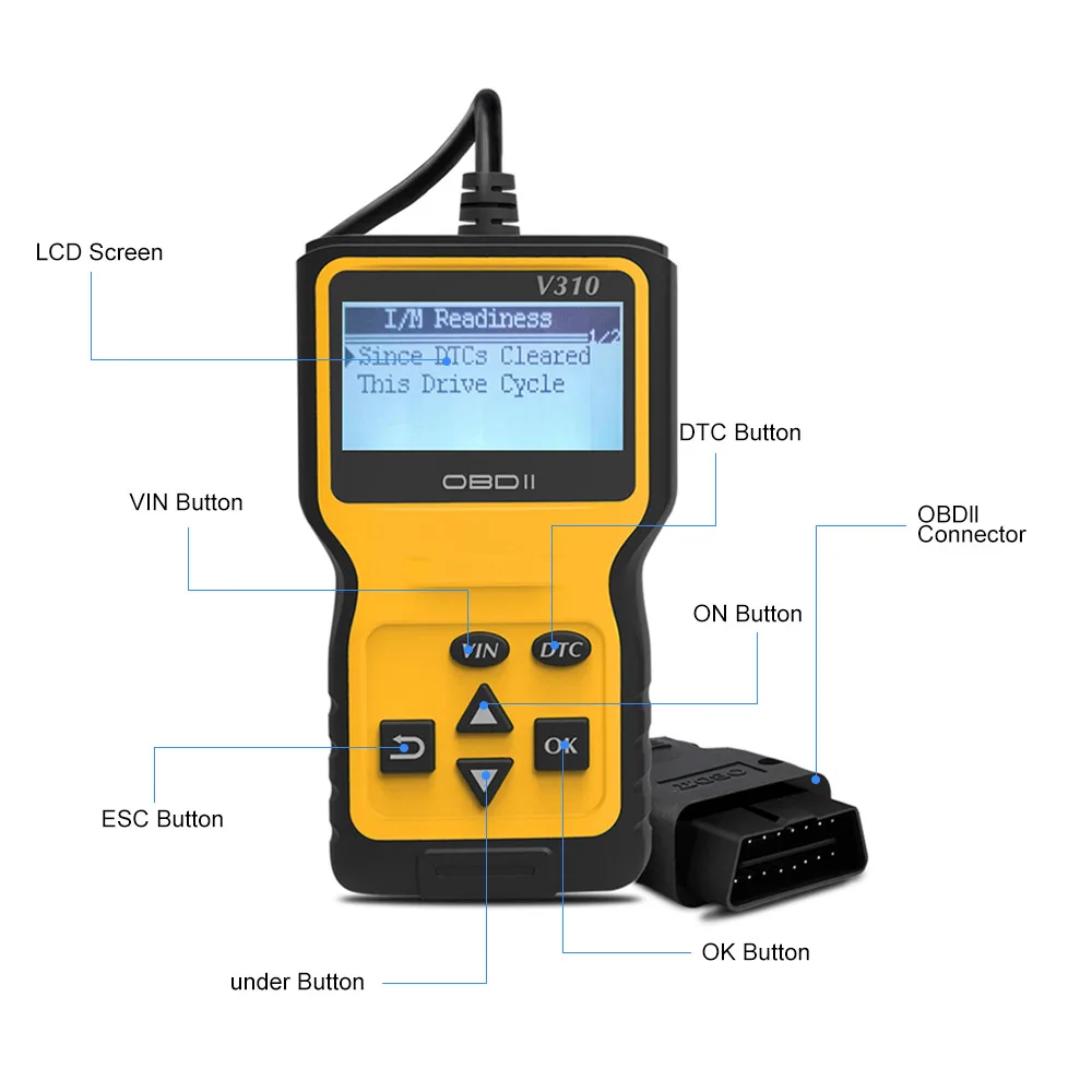 AOSHIKE OBD диагностический инструмент OBDII протоколы Смарт сканирующий инструмент код считыватель двигателя проверка OBD2 сканер Профессиональный