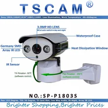 TSCAM new SP-P1803S CCTV IP Camera Full HD 1080P 2.0MP with TF/Micro SD Slot Pan/Tilt Rotation Array IR 50M Project Quality