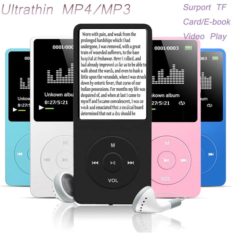 Portable Playback MP3 MP4 Lossless Sound Music Player FM Recorder TF Card Up to 128GB 3.5mm Audio Jack MP3 Player 40MAY1406_