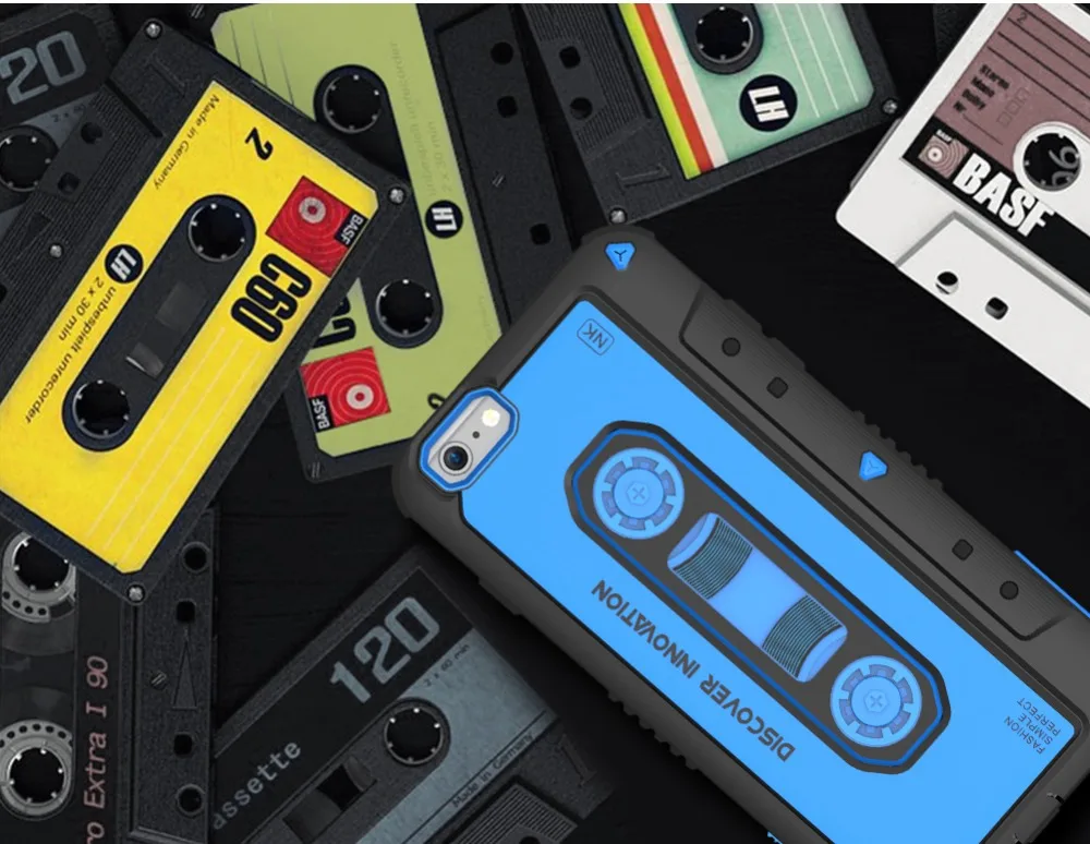 Для Apple iPhone 6S чехол Nillkin Music legend Neo Hybrid жесткий бронированный Тонкий чехол s для iPhone 6 задняя крышка для телефона 4," чехлы для телефонов