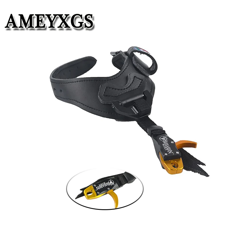 

1pcs Archery Bow Sling Adjustable Compound Bow Automatic Closing Of The Jaws Outdoor Hunting Shooting Accessories
