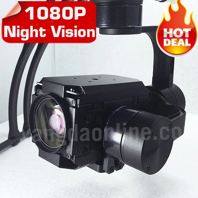 Night Vision Zoom Camera for Drone 12X Optical Stellar Multirotor UAV
