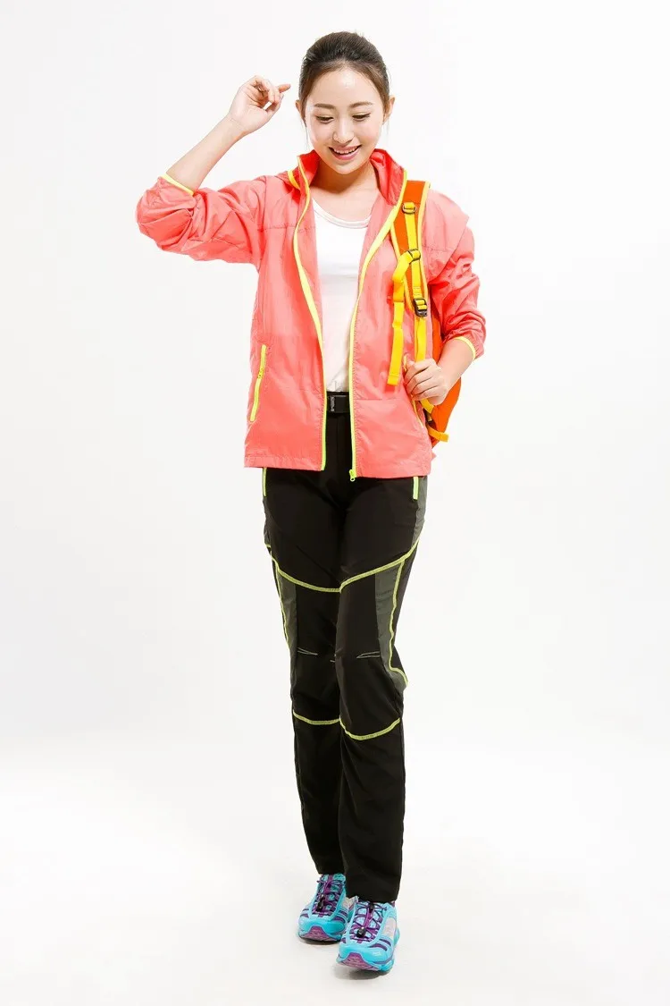 Летний женский светильник для кемпинга, походов, рыбалки, гонок, велоспорта, быстросохнущие штаны, эластичные солнцезащитные защитные штаны