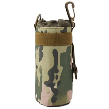 

Hot Fashion Cool walker Water Bottle Bag Camouflage Traveling Trip Portable Hanging Bag