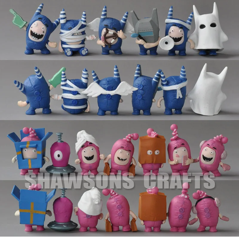 oddbods mini figures