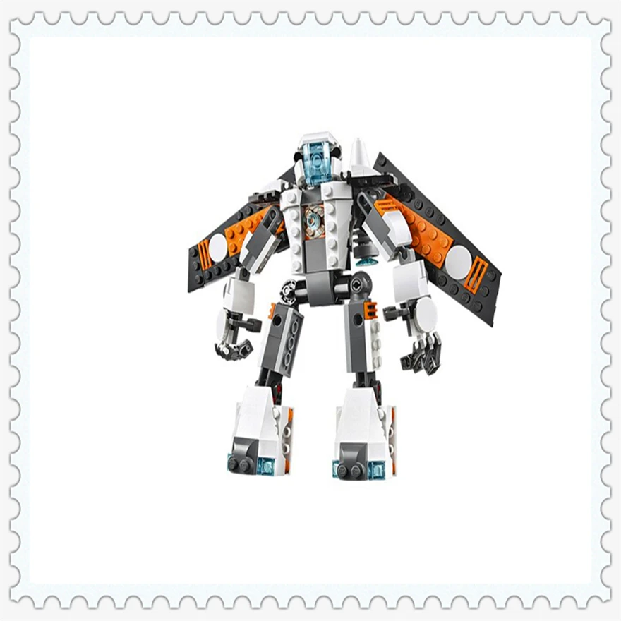 kazi 3115 city creator 3 in 1 future flyers robot 237pcs building future flyers