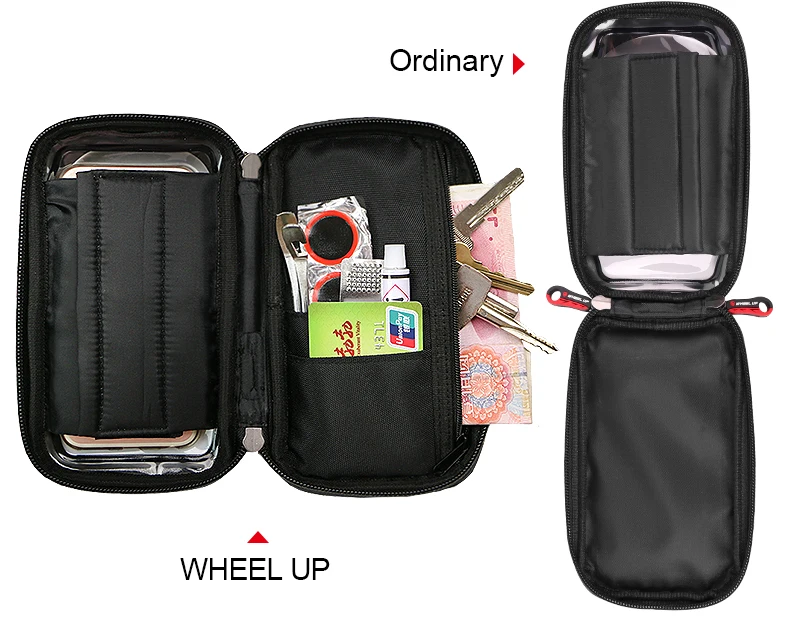 Excellent 2017 NEW 6.0 inch Waterproof TPU Touch Screen Bike Bags Bicycle Handlebar Pouch Bags New Design MTB Bike Cycling Accessories 13