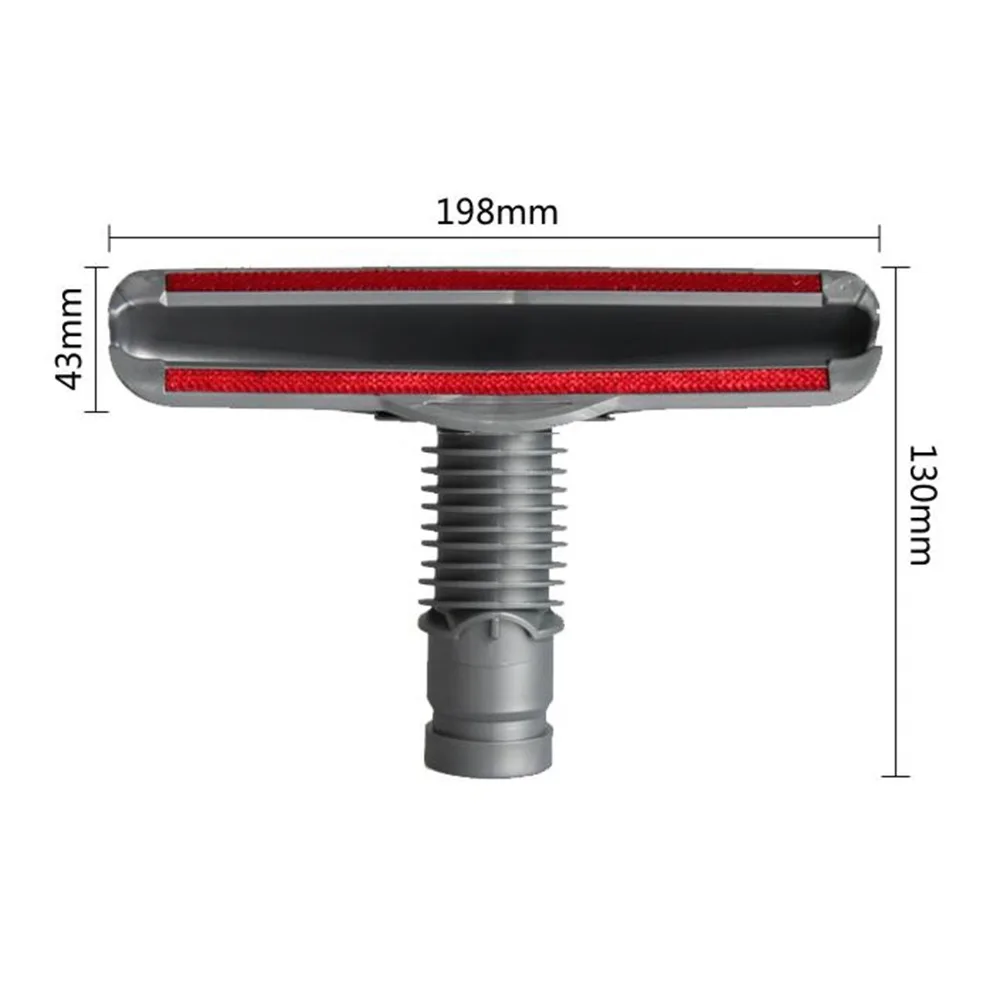 Коннектор переходник конвертер Жесткая Щетина мягкие макияжные кисти для теней кисти для Dyson V7 V8 шнур-Free пылесос 5 шт. оборудование для очистки