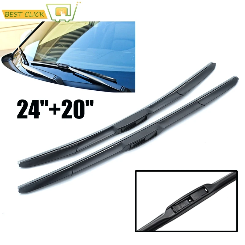 Щетка стеклоочистителя Misima 24 ''+ 20'' для Kia Sorento 2011 2012 2013 2014|windscreen wiper|wiper