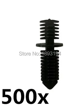 

500x Black Double End Xmas Tree Retainers Clips 11/32" Stem