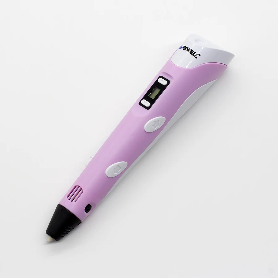 Myriwell 3D Ручка светодиодный экран DIY 3D печатная ручка 100 м ABS нить креативная игрушка подарок для детей дизайн рисунок