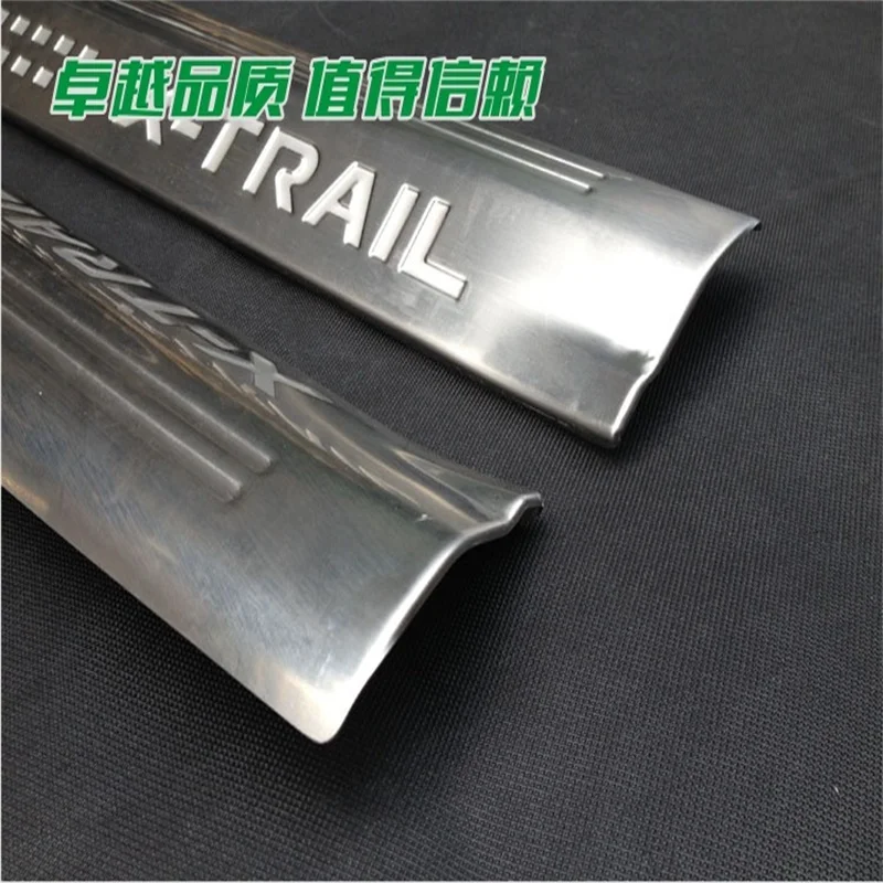 Накладка на порог двери из нержавеющей стали для Nissan 2014 2015X Trail X XTrail|plate for car|x trail
