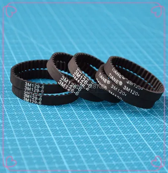 

228-GT3-6 round timing bel 228mm length GT3 6mm width 5pcs free shipping