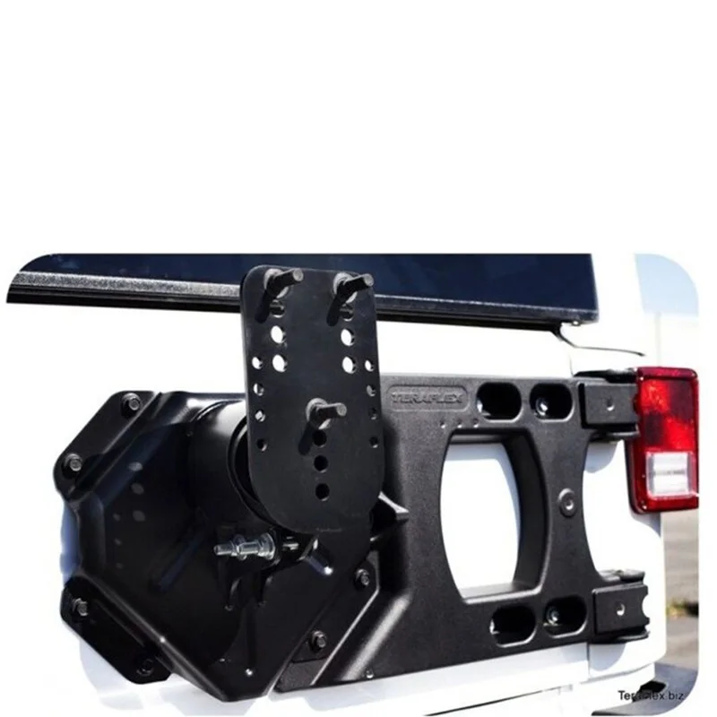 

Carrier & Adjustable Spare Tire Mounting Kit for jeep JK wrangler 2007-2016 Aluminum Bracket