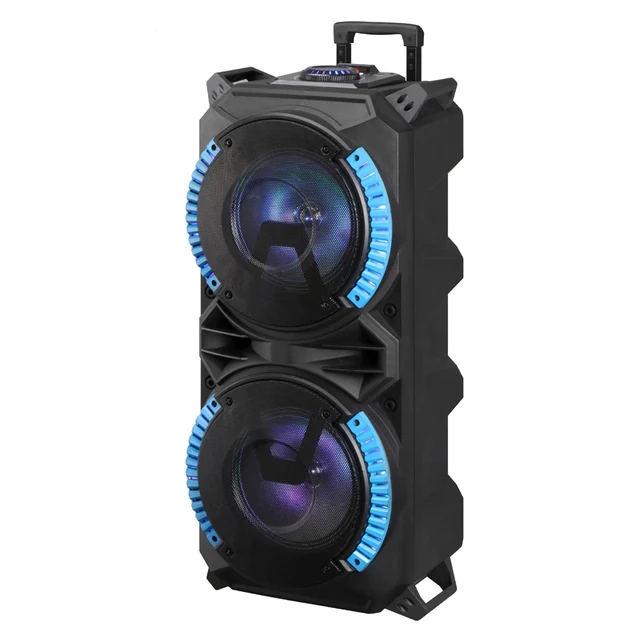 120CM height big size Bluetooth trolley speaker With Mic Super Bass