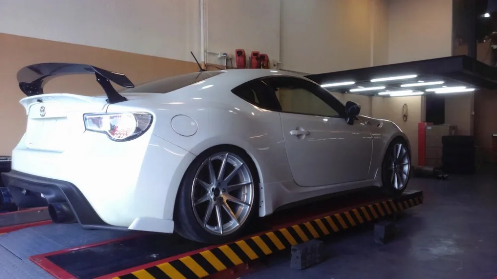 GT86 FT86 BRZ FR-S задний спойлер GT Крыло матовый черный-Сарда стиль/материал frp/крыло спойлера GT(нет необходимости в сверлении отверстий