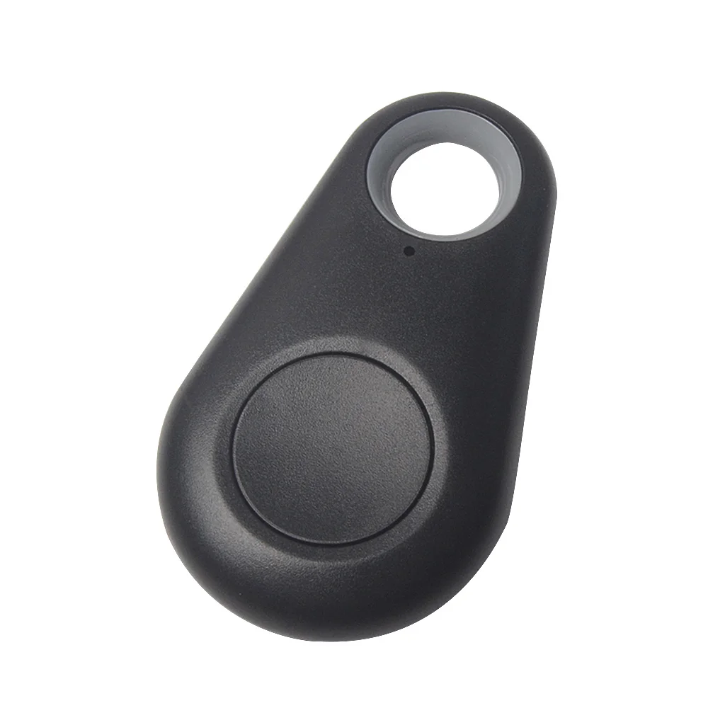 Мини Смарт Bluetooth трекер gps-локатор тег сигнализация кошелек ключ собака автомобиль трекер Bluetooth трекер тег Ttag ключ искатель - Цвет: Черный