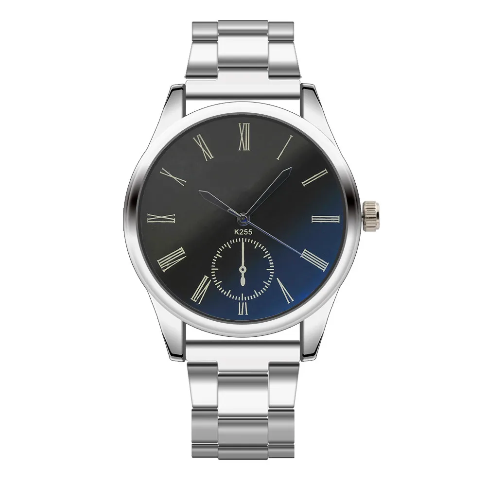 

Hot selling Stainless Steel men's watches Fashion Sport Leisure Quartz Hour Wrist Analog Watch watches blood pressure A70