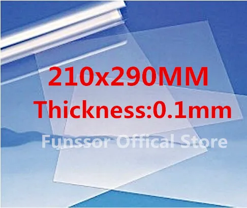 Special Price   Quality SLA DLP 3D printer parts UV resin No  Stick Reservoir Coating flim 210*290mm size