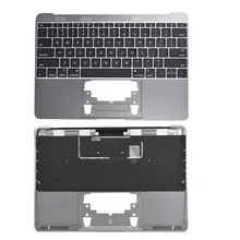 New Genuine 2016 A1534 12 MacBook Top Case/Keyboard Space Gray FREE SHIPPING for macbook 12 a1534 switzerland swiss keyboard w topcase 2015 2016 2017 years gold gray grey silver rose gold color