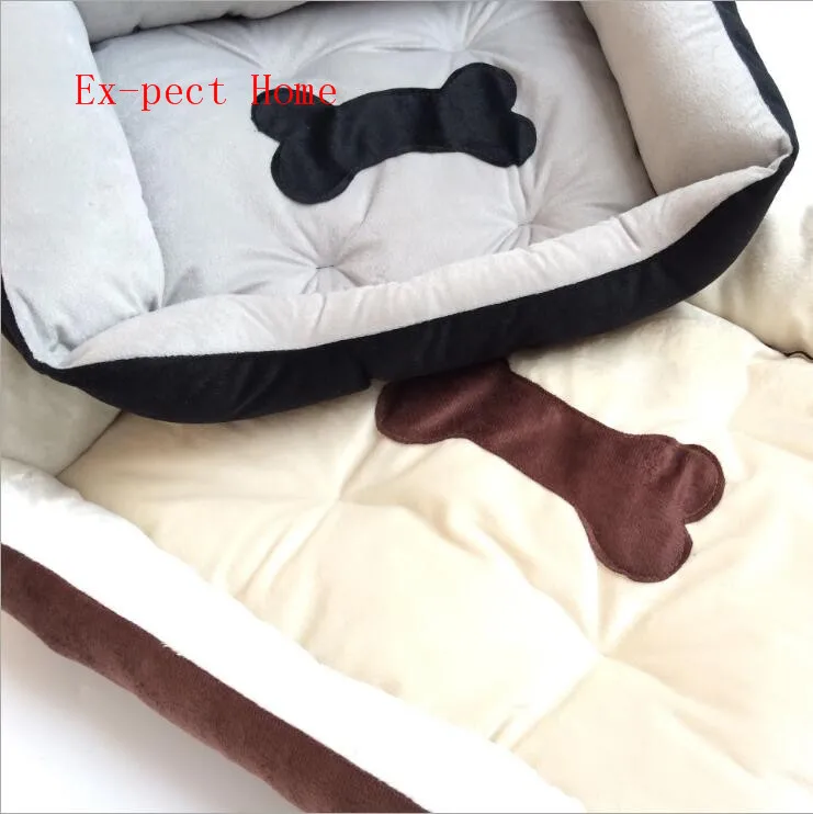 

Pets keep warm in autumn and winter. Big Golden-haired Dog's Nest, Four Seasons Nest, Square Quadrangular Bone Nest