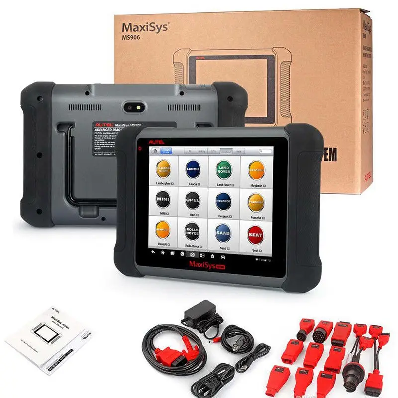 Autel MaxiSys MS906 Pro OBD2 EOBD автомобильный WiFi ECU ключ кодирования авто диагностический