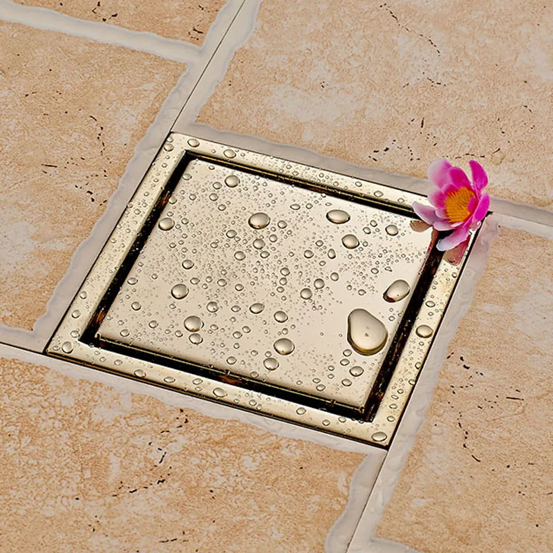 

Wholesale and Retail Bathroom Floor Drain 10cm X 10cm Nickel Brushed