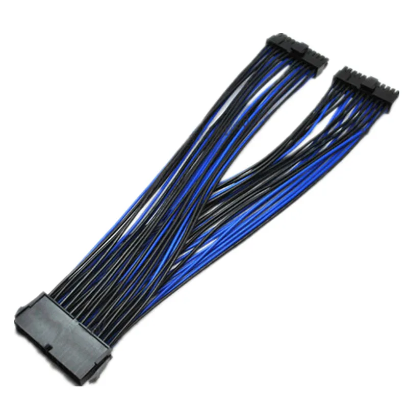 Источник питания Angitu ATX 20 контактный/24 контактный кабель Y сплиттер 30 см|cable y|y power